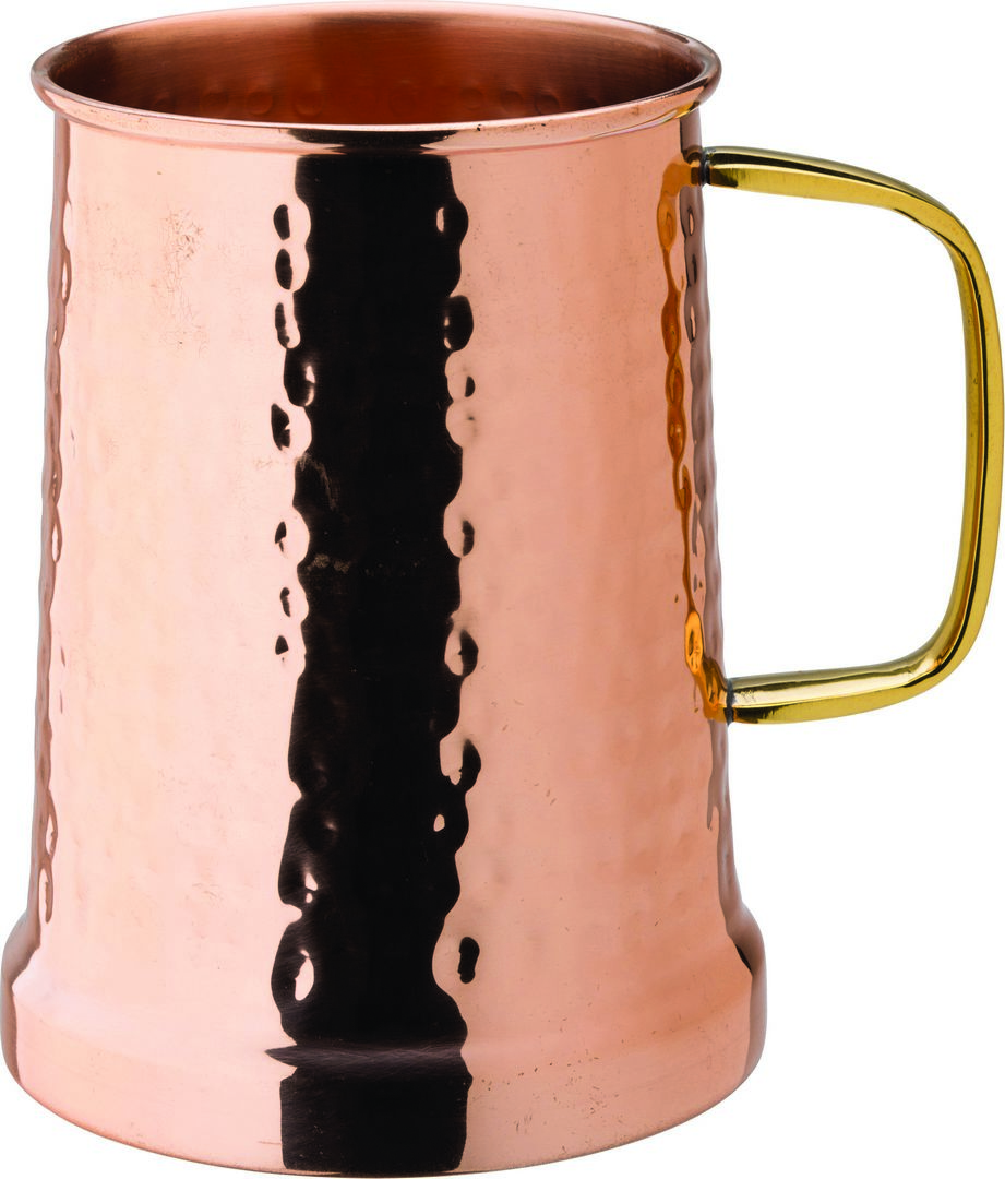 Copper Hammered Tankard 21oz (60cl) - F93035-000000-B01006 (Pack of 6)